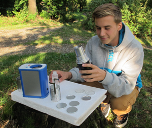 Schola EXP water testing laboratory for environmental education